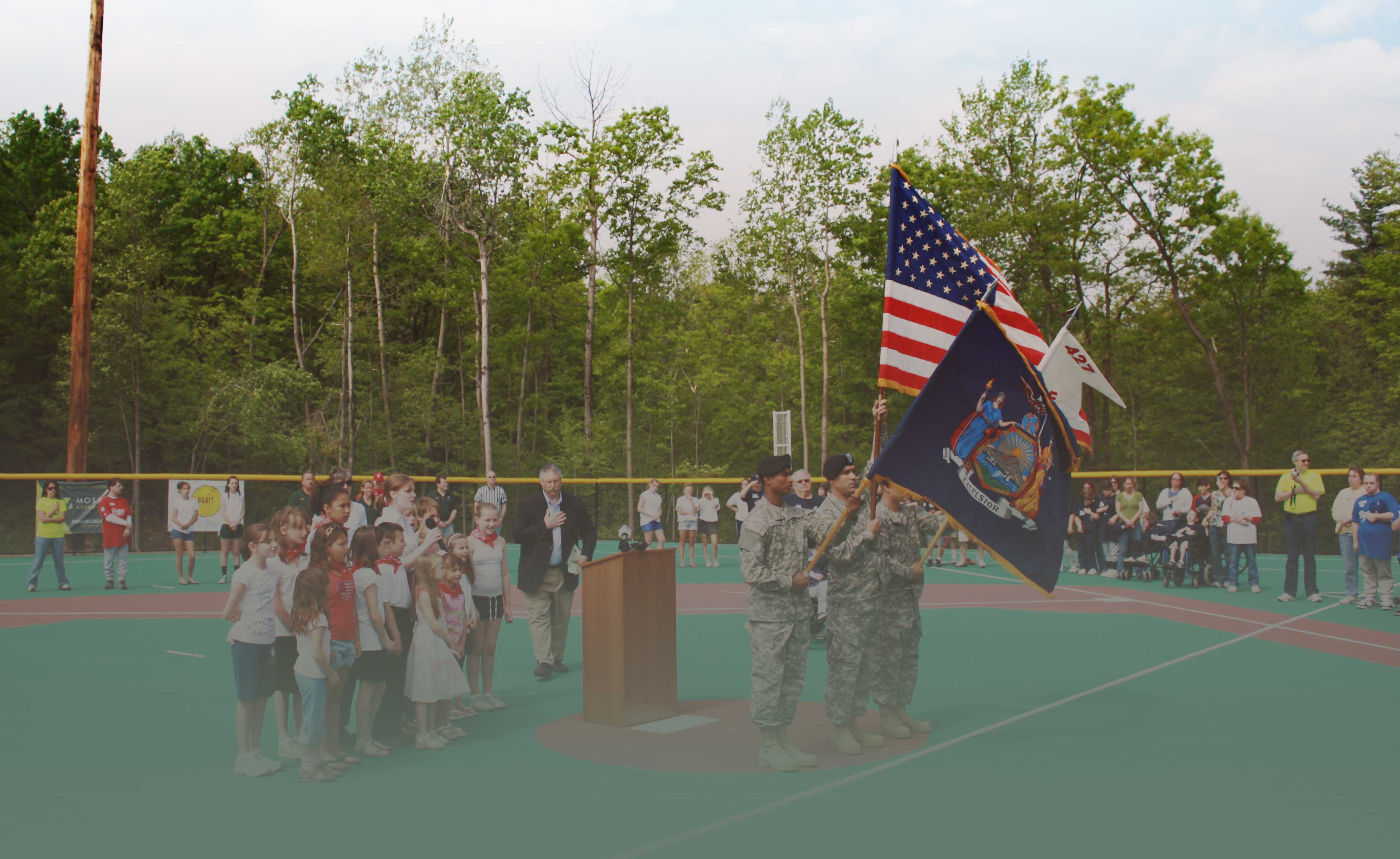 Miracle League National Anthem Hero